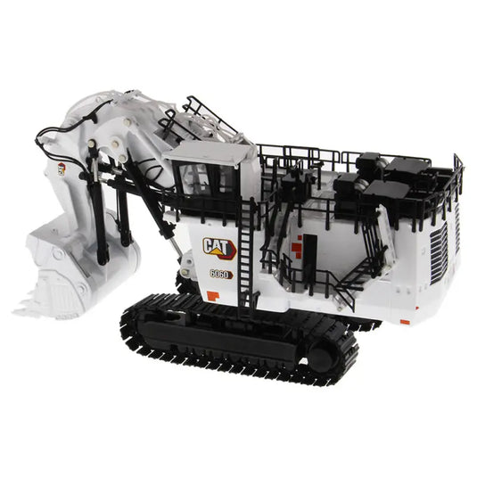 CAT - 1/87 - 6060 HYDRAULIC MINING SHOVEL-COAL CONFIG WHITE
