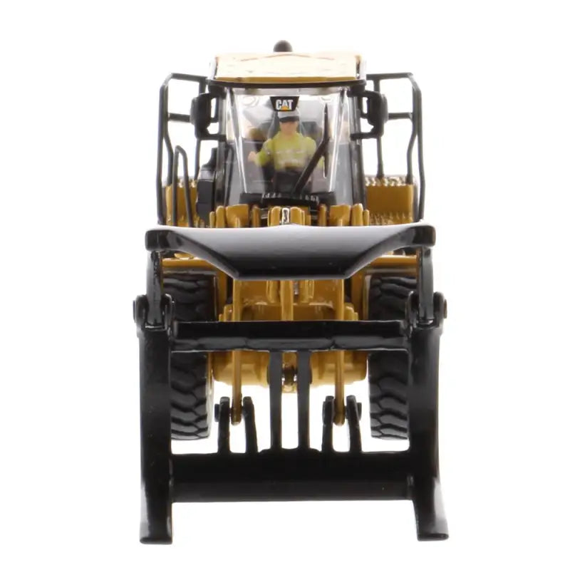 Load image into Gallery viewer, CAT - 1/87 - 972M WHEEL LOADER WITH LOG FORK - DIECAST
