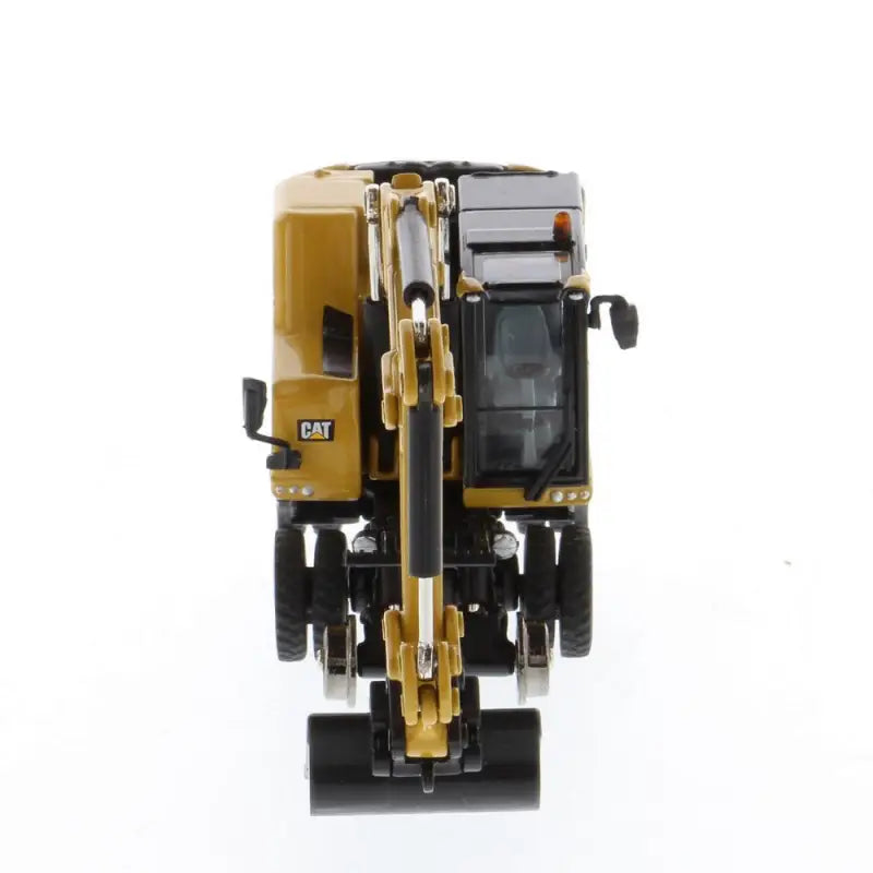Chargez l&#39;image dans la visionneuse de la galerie, CAT - 1/87 - M323F RAILROAD WHEELED EXCAVATOR CAT YELLOW
