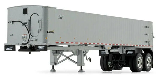 EAST - 1/50 - EAST GENESIS END DUMP TRAILER VIPER SILVER