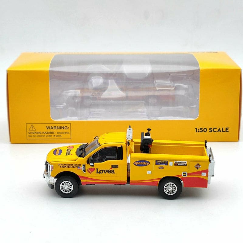 Load image into Gallery viewer, 1/50 - F350 Roadside Service Loves Speedco Pick Up DIECAST
