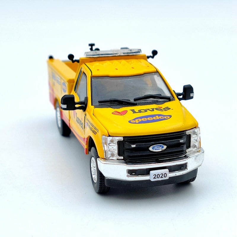Load image into Gallery viewer, 1/50 - F350 Roadside Service Loves Speedco Pick Up DIECAST
