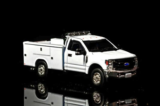 FORD - 1/50 - F350 ROADSIDE SERVICE TRUCK - WHITE - DIECAST