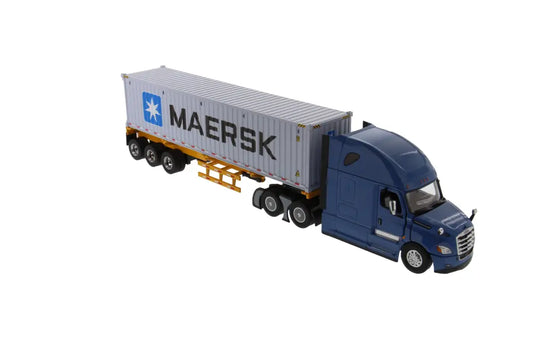 FREIGHTLINER - 1/50 - NEW CASCADIA SKELETON TRAILER & DRY