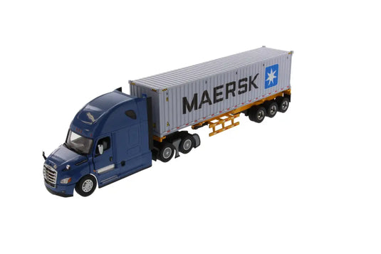 FREIGHTLINER - 1/50 - NEW CASCADIA SKELETON TRAILER & DRY