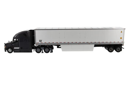 1/50 - New Cascadia Sleeper in Black with 53’ White Dry