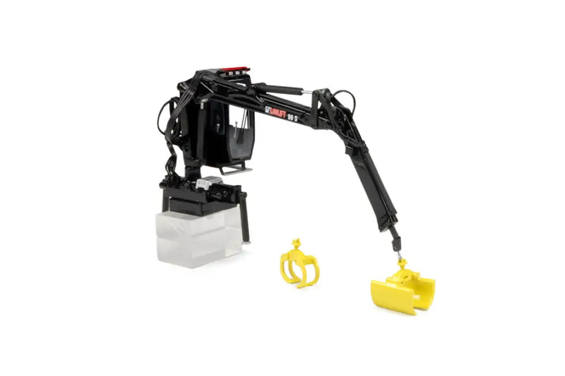 Chargez l&#39;image dans la visionneuse de la galerie, HIAB - 1/50 - HIAB LOGLIFT CRANE BLACK - DIECAST | SCALE
