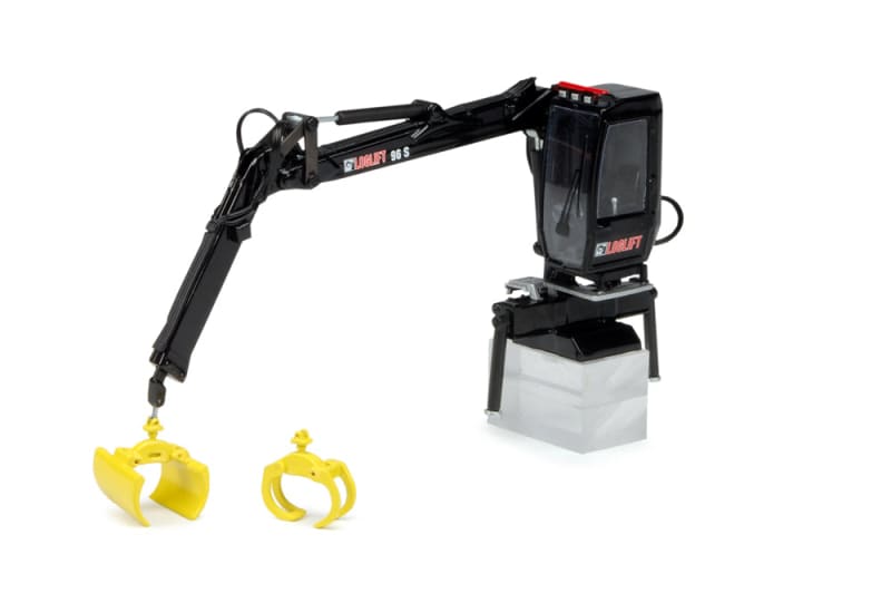 Load image into Gallery viewer, 1/50 - Hiab Loglift crane black DIECAST | SCALE FORK / LOG

