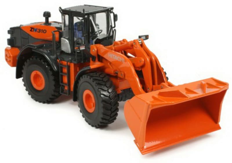 Load image into Gallery viewer, 1/50 - Hitachi ZW310 Wheel loader DIECAST | SCALE
