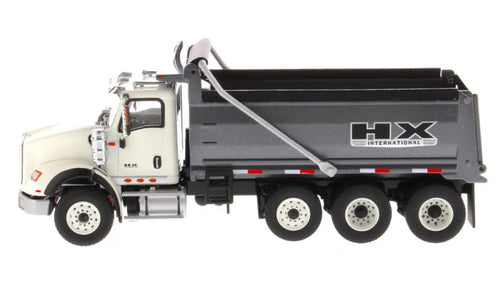 INTERNATIONAL - 1/50 - HX 620 DUMP TRUCK - WHITE CAB/GUN