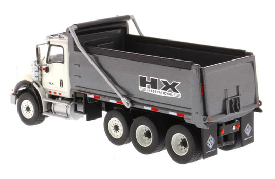 INTERNATIONAL - 1/50 - HX 620 DUMP TRUCK - WHITE CAB/GUN