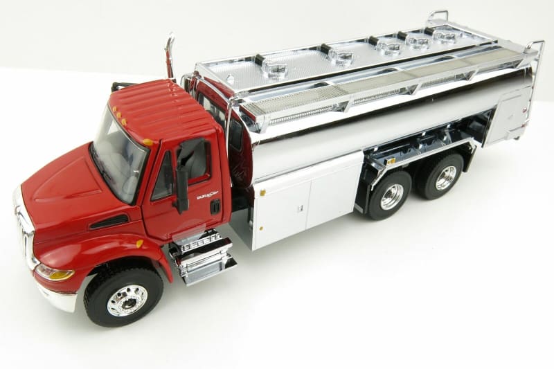 Load image into Gallery viewer, 1/50 - International DuraStar Fuel Tanker Red Chrome

