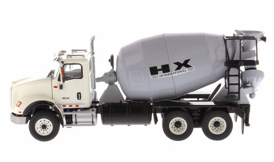 1/50 - HX 615 Concrete Mixer White Cab/Light Grey Drum