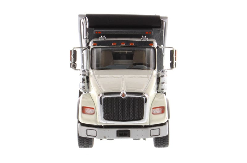 Load image into Gallery viewer, 1/50 - HX 620 Dump Truck White Cab/Gun Metal Body DIECAST
