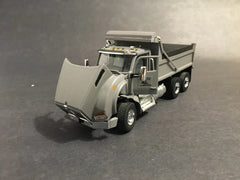 1/50 - Kenworth T880 (gray) 10 Wheels Dump Truck