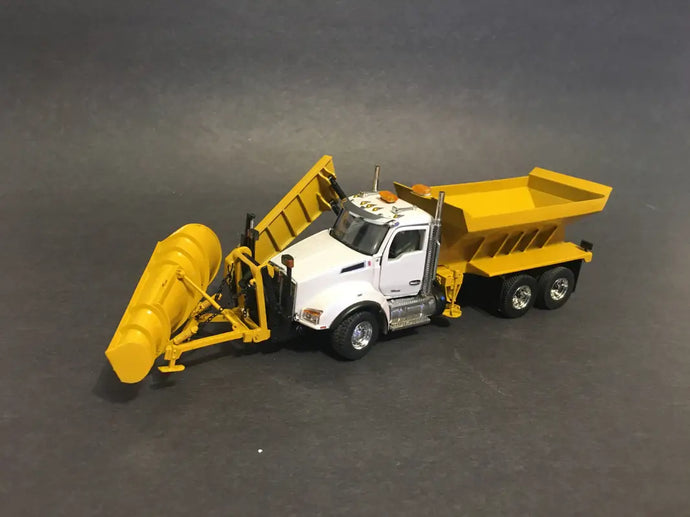 KENWORTH - 1/50 - KENWORTH T880 (WHITE) FULL SNOW EQUIPPED