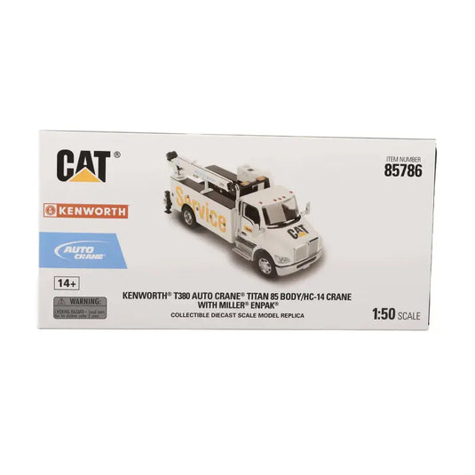 KENWORTH - 1/50 - T380 AUTO-CRANE TITAN 85 BODY WITH MILLER