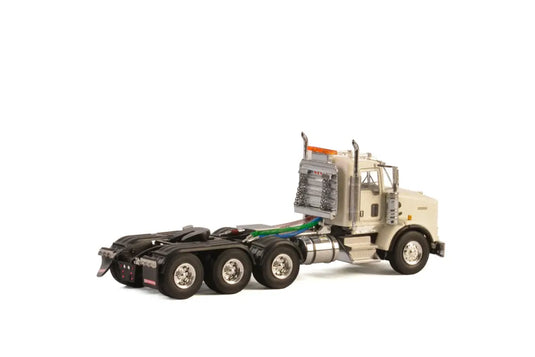 KENWORTH - 1/50 - T800 8X4 DAY CAB MODEL - WHITE - DIECAST