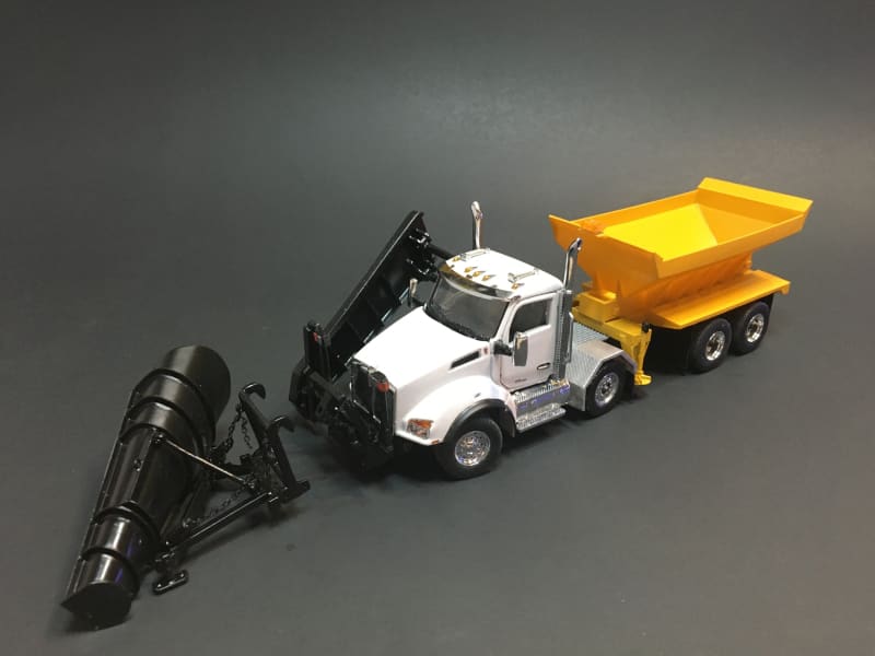 Load image into Gallery viewer, 1/50 - Kenworth T800 (White) 12 Wheels DIECAST | SCALE
