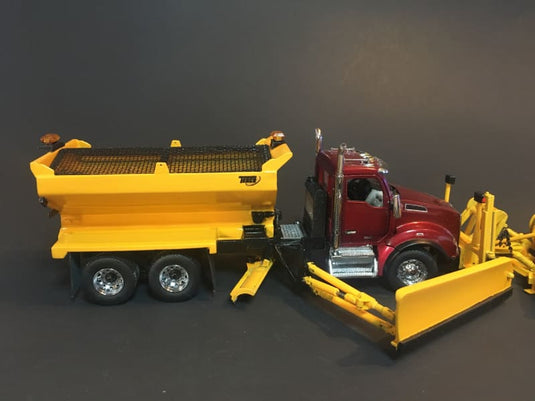 1/50 - Kenworth T880 (RED WINE) TENCO 2023 Snow Equipped
