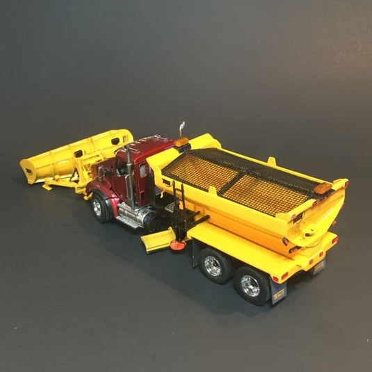 1/50 - Kenworth T880 (RED WINE) TENCO 2023 Snow Equipped