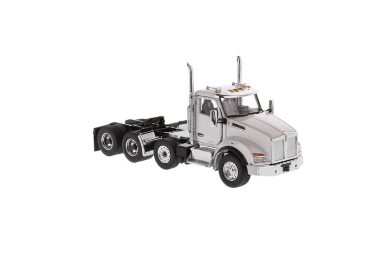 Load image into Gallery viewer, 1/50 - T880 SBFA DayCab Pusher-Axle Tandem Tractor Metallic
