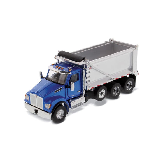 1/50 - T880 SF OX Stampede Dump Truck; Metallic blue cab