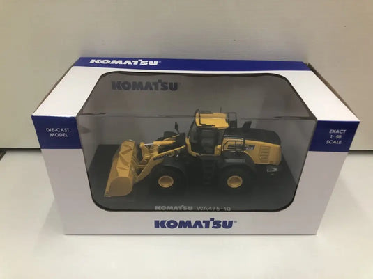 KOMATSU - 1/50 - WA475-10 WHEEL LOADER - DIECAST | SCALE