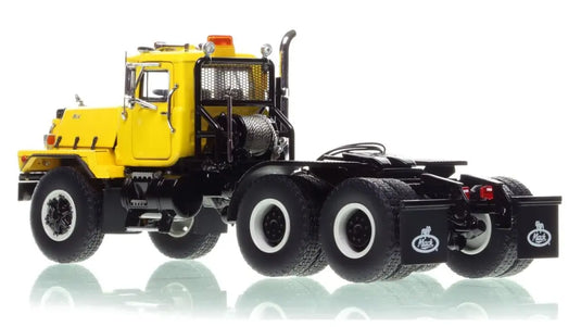 MACK - 1/50 - MACK RD800 TANDEM AXLE TRACTOR - YELLOW OVER