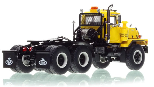 MACK - 1/50 - MACK RD800 TANDEM AXLE TRACTOR - YELLOW OVER