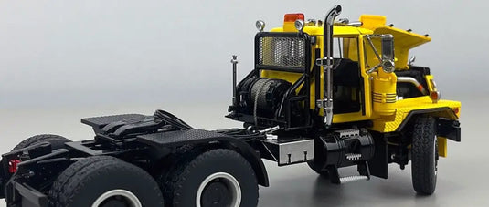 MACK - 1/50 - MACK RD800 TANDEM AXLE TRACTOR - YELLOW OVER