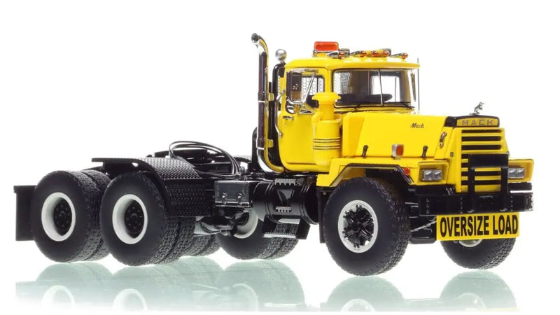 Chargez l&#39;image dans la visionneuse de la galerie, MACK - 1/50 - MACK RD800 TANDEM AXLE TRACTOR - YELLOW OVER
