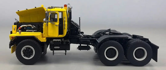 MACK - 1/50 - MACK RD800 TANDEM AXLE TRACTOR - YELLOW OVER