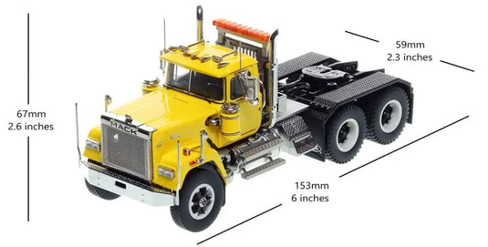 MACK - 1/50 - MACK SUPERLINER HEAVY SPEC TANDEM AXLE