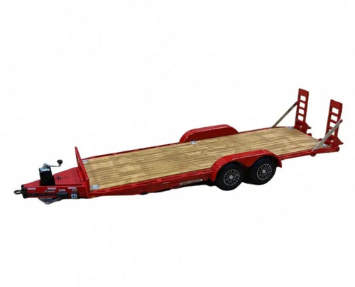 MIRSBERGER - 1/50 - UTILITY TRAILER - 2 AXLES - RED