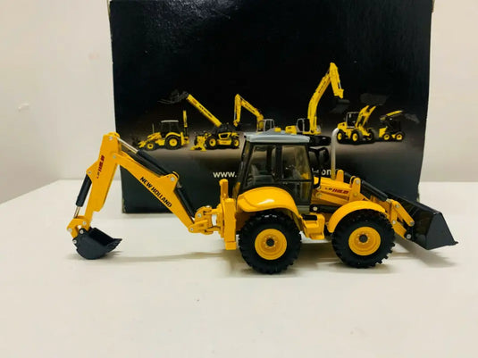 NEW HOLLAND - 1/50 - 115B BACKHOE LOADER - DIECAST | SCALE