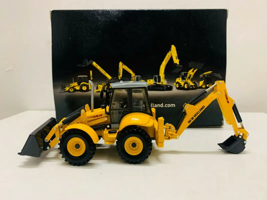 NEW HOLLAND - 1/50 - 115B BACKHOE LOADER - DIECAST | SCALE