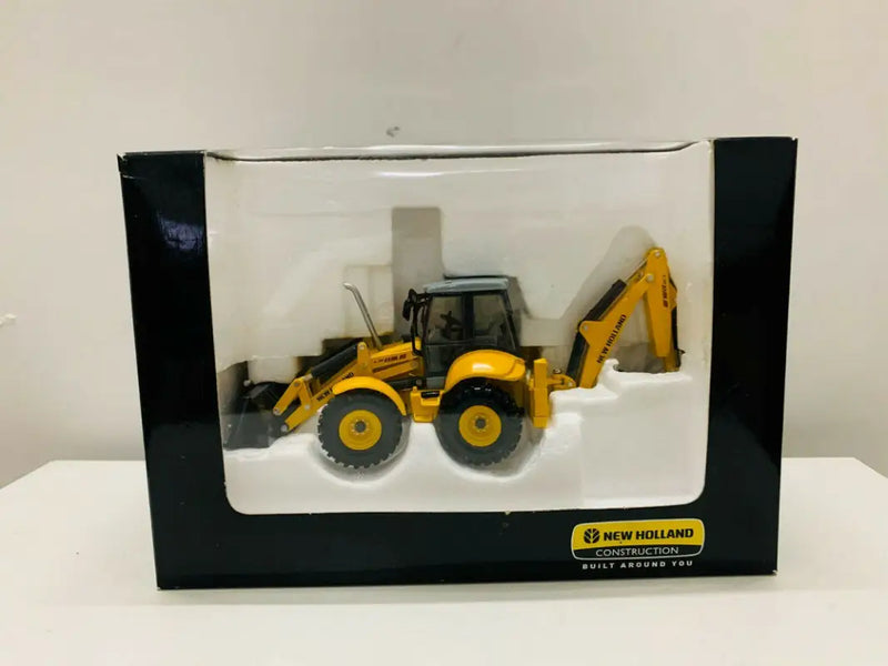 Chargez l&#39;image dans la visionneuse de la galerie, NEW HOLLAND - 1/50 - 115B BACKHOE LOADER - DIECAST | SCALE
