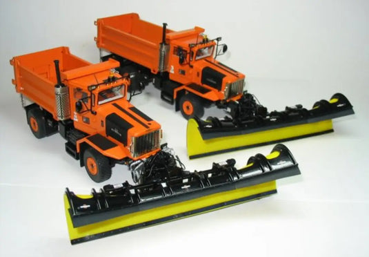 OSHKOSH - 1/50 - P-SERIES SNOW PLOW TRUCK 6X4 - ORANGE