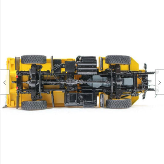 1/50 - P-Series Snow Plow Truck 4x4 Yellow DIECAST | SCALE