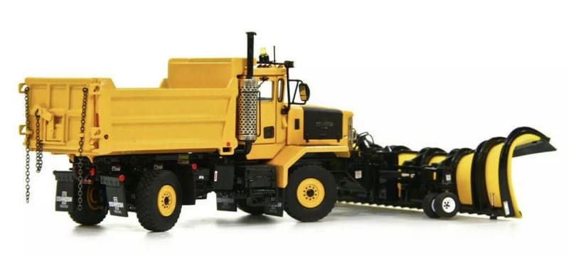 Load image into Gallery viewer, 1/50 - P-Series Snow Plow Truck 4x4 Yellow DIECAST | SCALE
