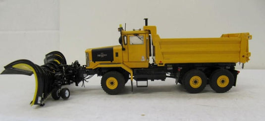 1/50 - P-Series Snow Plow Truck 6x4 Yellow DIECAST | SCALE