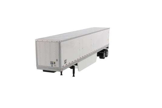 1/50 - 91021 53’ Dry Cargo Van Trailer White DIECAST | SCALE