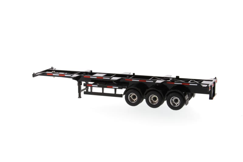 Load image into Gallery viewer, 1/50 - 91024 40’ Skeleton Trailer Black DIECAST | SCALE
