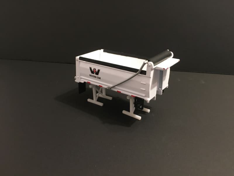 Load image into Gallery viewer, DM - Original Dump Box White DIECAST | SCALE 1/50 TRUCK
