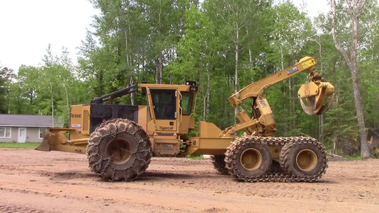 PAPYHOBBY - 1/24 - 635E GRAPPLE SKIDDER - SCALE MODEL