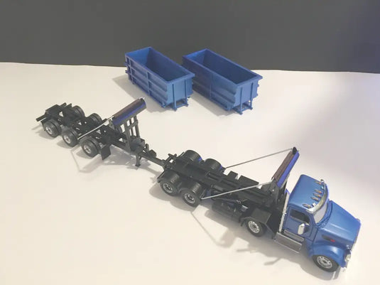 PAPYHOBBY - 1/50 - 33 FEET ROLL-OFF TRAILER W/ CONTAINER