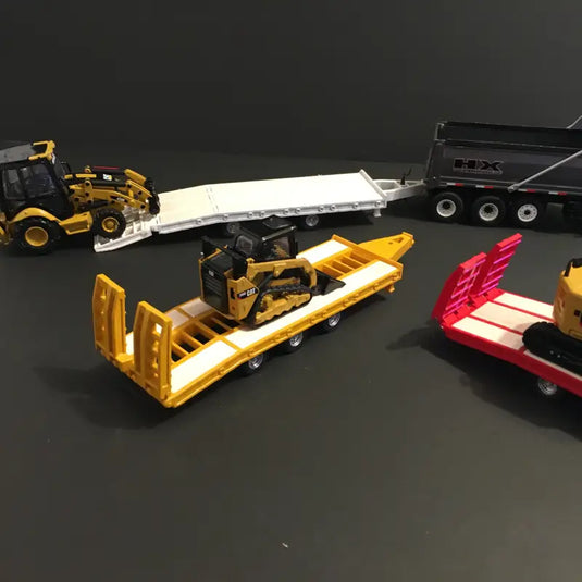 PAPYHOBBY - 1/50 - BEAVER TAIL TRAILER - 2 AXLES - 25 FOOT