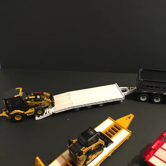 PAPYHOBBY - 1/50 - BEAVER TAIL TRAILER - 2 AXLES - DIECAST