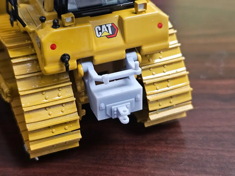 Chargez l&#39;image dans la visionneuse de la galerie, PAPYHOBBY - 1/50 - CAT DOZER REAR HITCH / COUNTERWEIGHT
